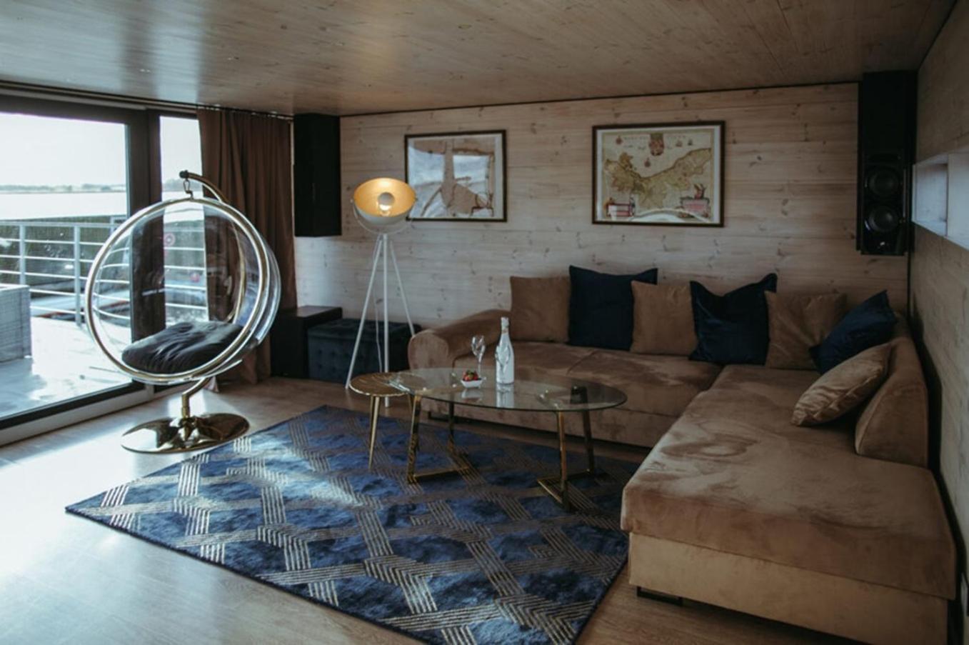 Grand Ht Houseboats - Domki Na Wodzie - Sauna, Jacuzzi, Kominek Mielno  Exterior foto